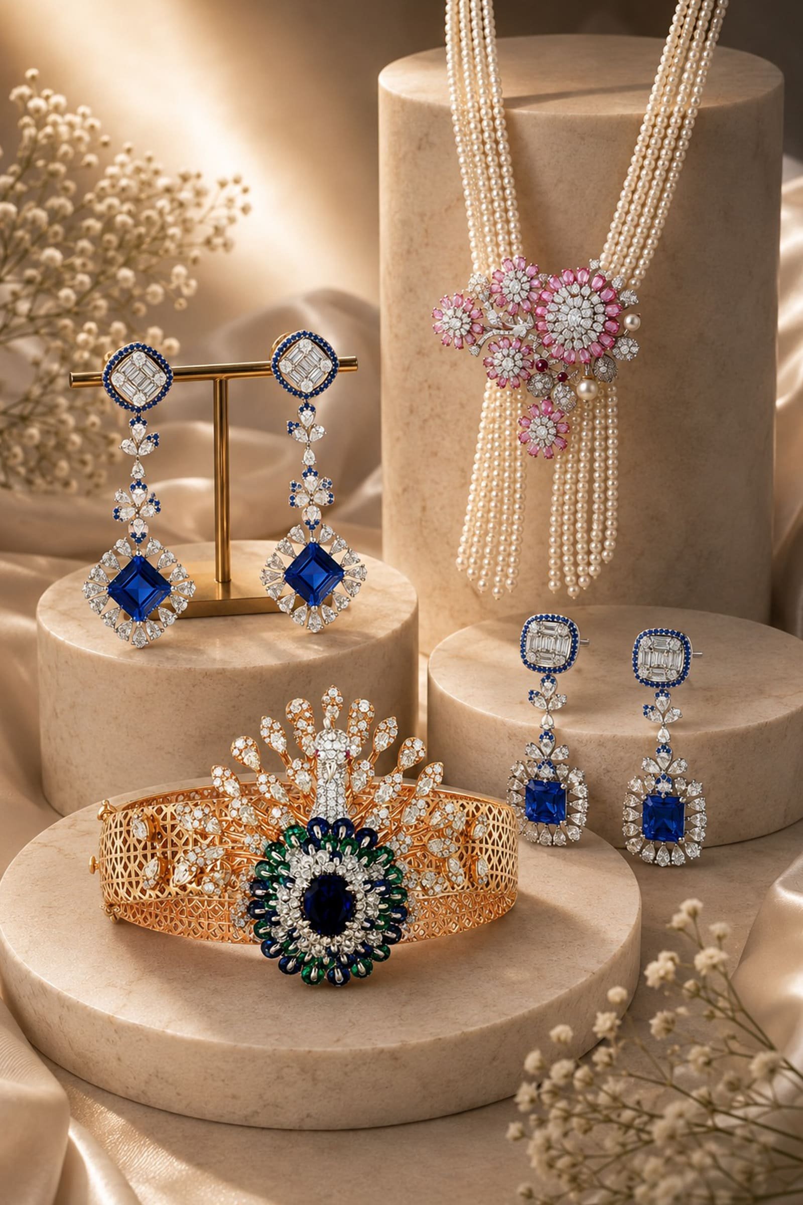 Fine gold jewellery collection